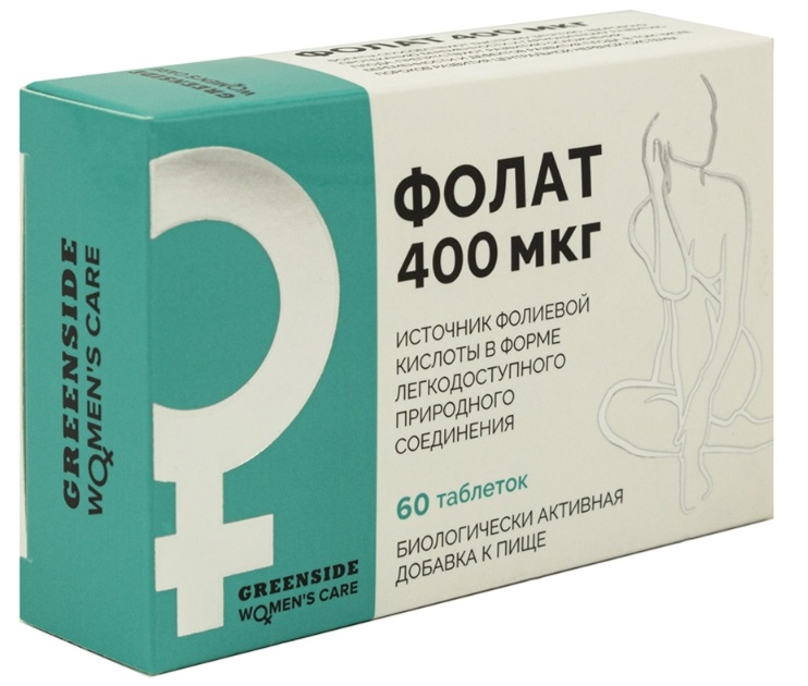 Green Side Фолат 400мкг №60таб   &