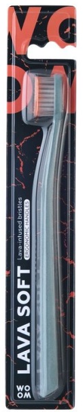 Зубная щетка WOOM Lava Soft ультрамягкая