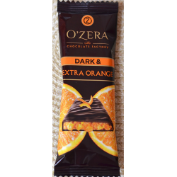 Ozera Dark Extra orange Горький шоколад Апельсин 40г