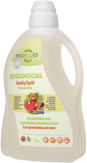 MOLECOLA Гель для стирки детского белья 1,5 л