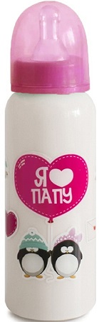 Бутылочка 6м+ BABY PLANET без ручек 250 мл арт.8421/2