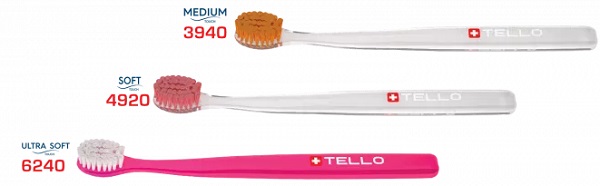 Зубная щетка TELLO Soft Trio арт.4920