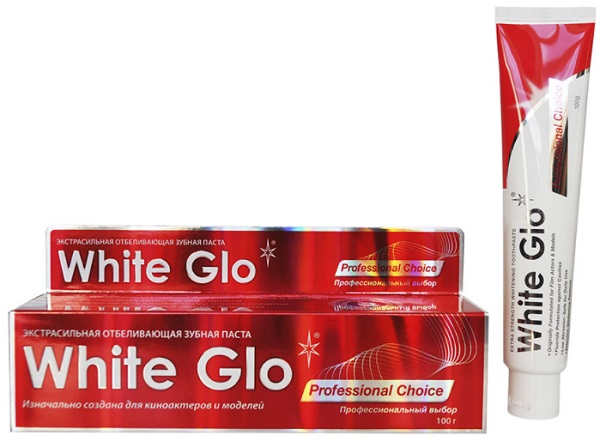 WHITE GLO зубная паста зкстрасильное отбеливание Профессиональный выбор 100 гр арт.0420