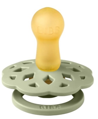 Пустышка латексная 6м+ Bibs Boheme Sage арт.220250