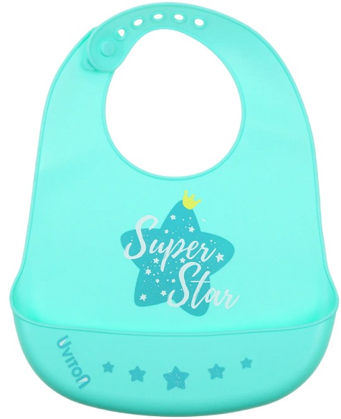 Нагрудник Силиконовый Super Star UVITON арт.0246/02