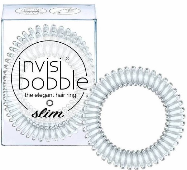 INVISIBOBBLE Резинка браслет для волос Slim Crystal Clear 3шт