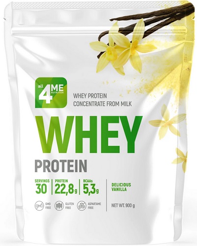 Протеин Whey Protein 900г Ваниль 4me Nutrition  &