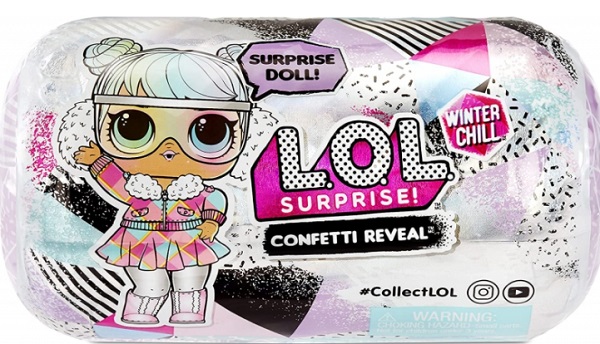 Игровой набор 3+ LOL SURPRISE Winter Chill Confetti Doll арт.576600