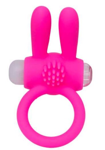 Эрекционное кольцо на пенис A-Toys by TOYFA Rabbi розовый 6975325852679