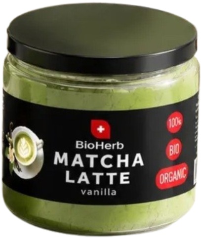 Матча Латте чай 100г пл.банка BioHerb