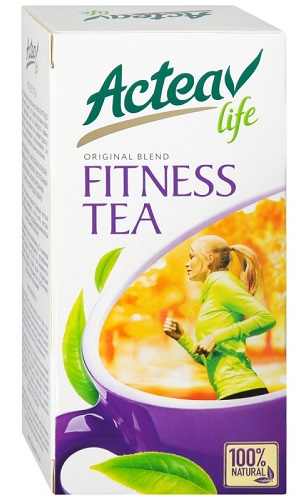 Acteav life Фитнес чай зеленый с раст.компонентами 2г №25пак.