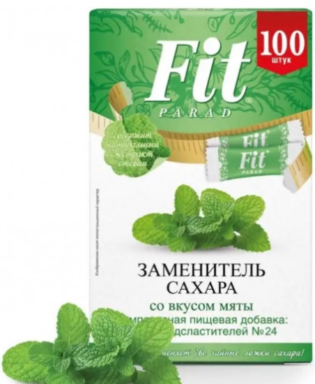 СахЗам Fit Parad №24 Мята стики 100шт*0,5г