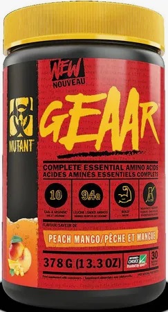 Mutant GEAAR Аминокислотный комплекс 378г Персик Манго