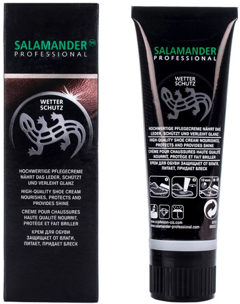 SALAMANDER крем для обуви защита от влаги 001