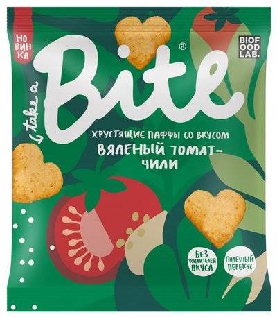 Bite Паффы Мультизлак Томат-чили 30г