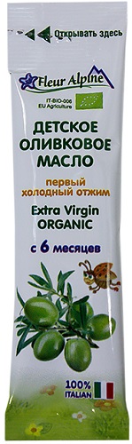 Fleur Alpine Масло Оливковое детское 10мл.саше с 6 мес.