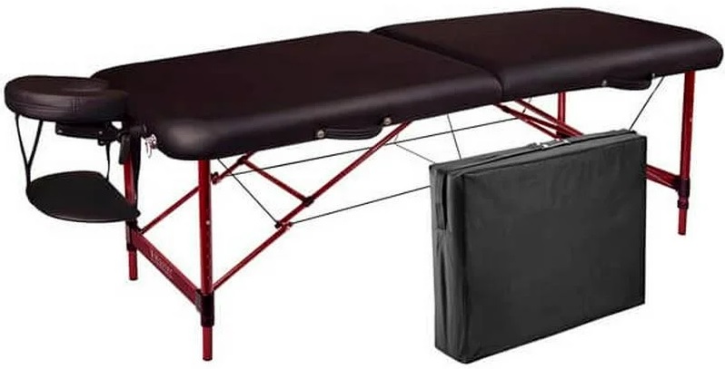 Кушетка Массажная RELAXY ZEPHYR черный Складной массажный стол 