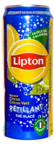 Напиток Lipton Petillant Sparkling CCV Sleek Can 330мл ж/б