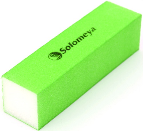 Пилочка маникюрная SOLOMEYA Шлифовщик Зеленый 150 грит #