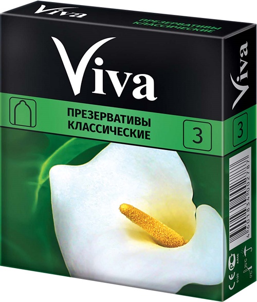 Презервативы VIVA Классические 3 шт