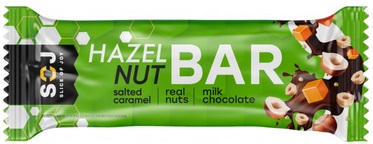 SOJ Батончик ореховый Nut Bar Фундук в карамели Ирисо-сливочный вкус 40 гр