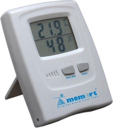 Гигрометр Электронный с термометром MOMERT 1756