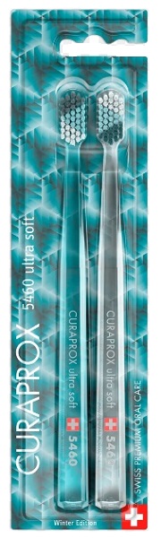 Набор зубных щеток CURAPROX 5460/2 Duo Winter Edition Ultrasoft 2шт