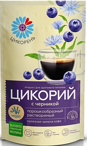 Цикорень Цикорий растворимый с Черникой 75г