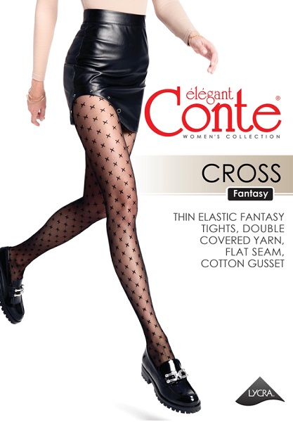 CONTE Колготки Elegant Cross Nero 4