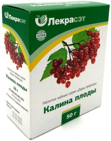 Лекрасэт Калина плоды 50г