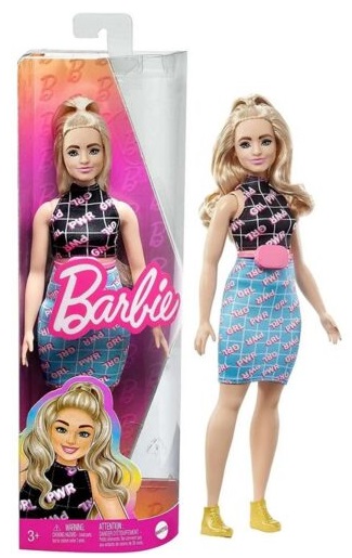 Кукла Barbie Модница с пышными формами и волнистыми волосами