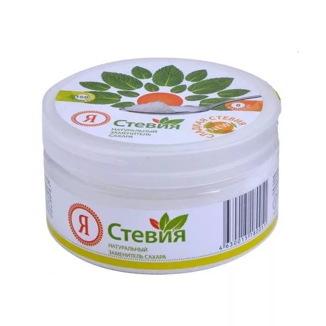 Я Стевия Сладкая стевия Порошок 150г Натуральный заменитель сахара