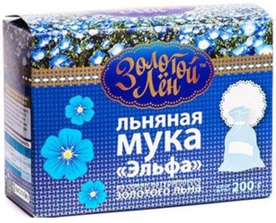 Золотой лен Мука Льняная Эльфа 200г