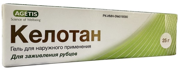 Келотан гель 1% 25 г ( для лечения рубцов ) @