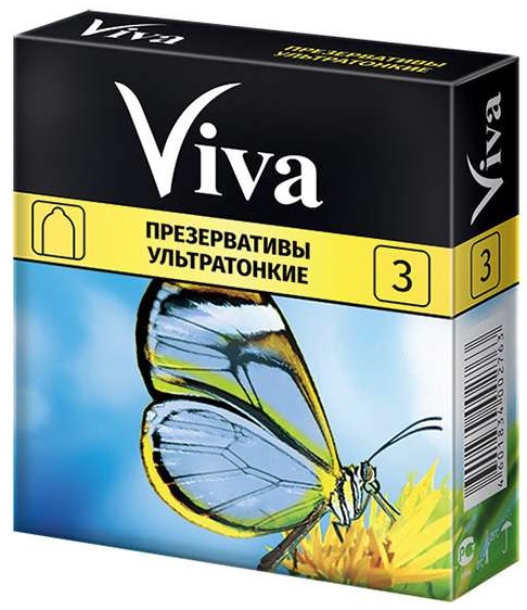 Презервативы VIVA Ультратонкие 3 шт