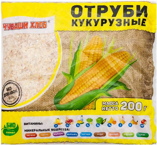 Отруби Кукурузные 200г Чуваши Хлеб