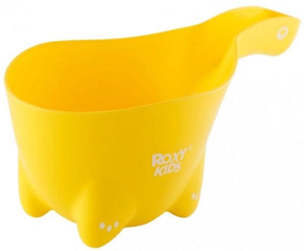 Ковшик ROXY KIDS Dino Scoop RBS-002-L для мытья головы Лимонный