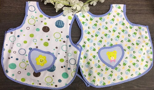 Нагрудник BESTBABY Фартук 6м+ цв.в асс.