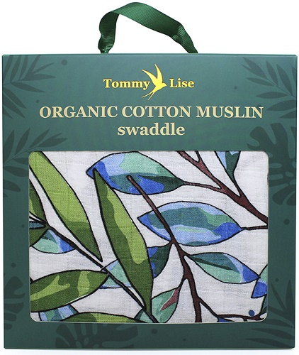 Пеленка детская муслиновая TOMMY LISE Dancing Shrub 120*120 ref.701303