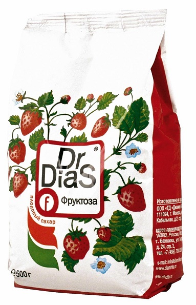 Dr.DiaS Фруктоза 500 г