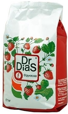 Dr.DiaS Фруктоза 1кг