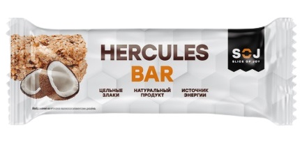 Hercules Bar Батончик злаковый Кокосовый вкус 40г
