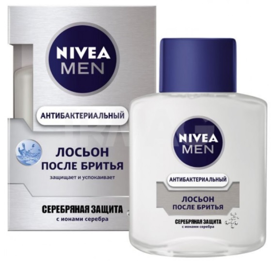 NIVEA MEN Лосьон после бритья Серебряная защита 100 мл