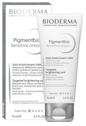 Bioderma Photoderm Pigmentbio Senstive Area крем для интимных зон 75 мл