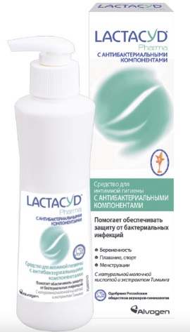 Лактацид Pharma Антибактериальный с экстрактом тимьяна 250 мл ALVOGEN  >