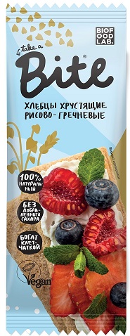 Bite Хлебцы Рисово-гречневые 30г хрустящие без глютена