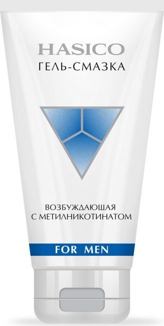 Лубрикант HASICO 50 мл For Men с Метилникотинатом Возбуждающая Гель-смазка #