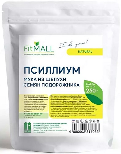Fit Mall Псиллиум Мука 250г дойпак