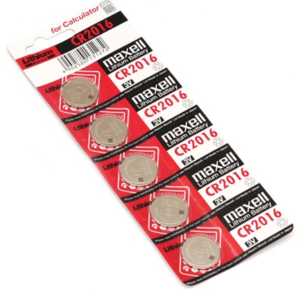 Батарейка MAXELL CR2016 ( 5 шт ) 5PK