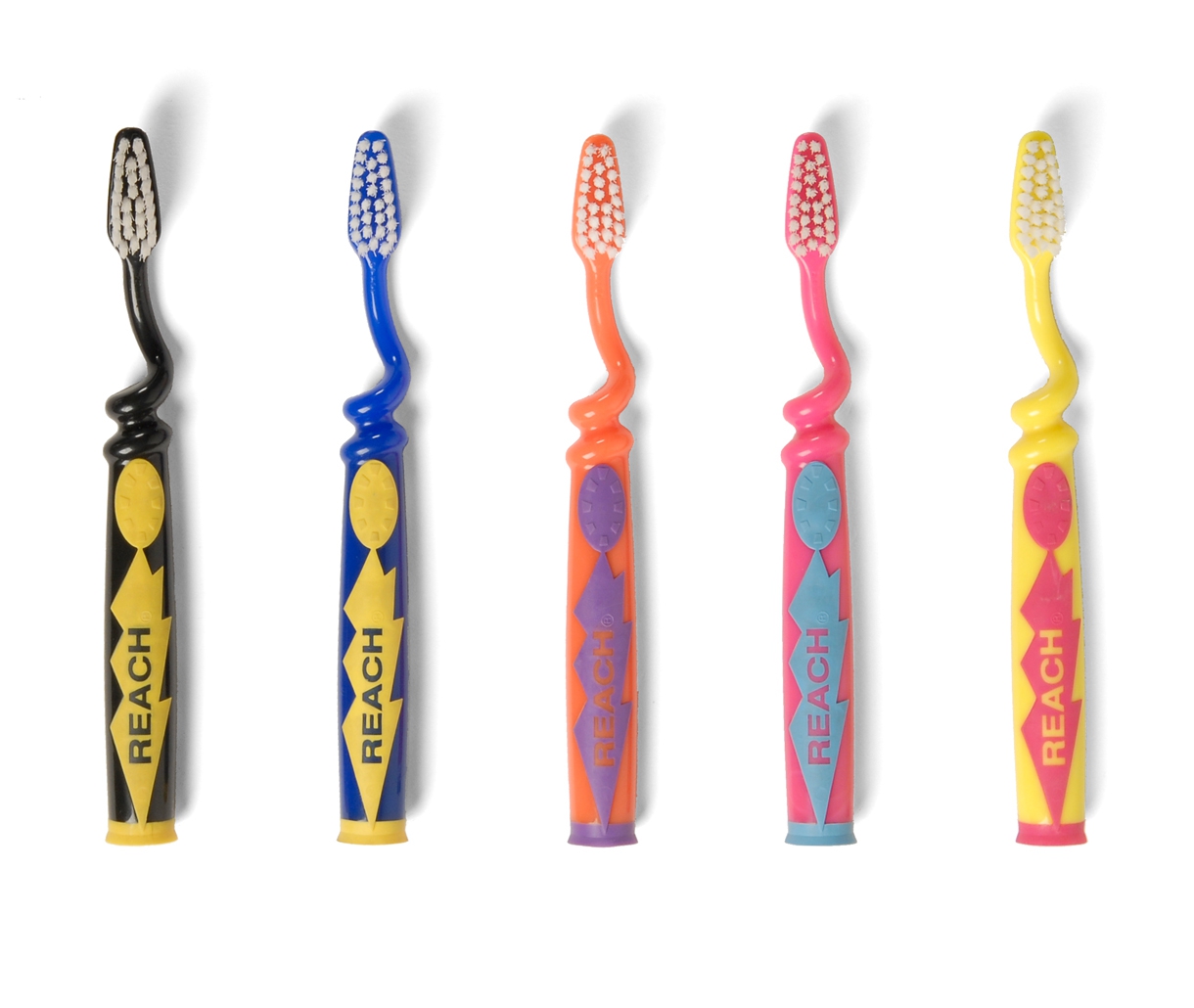 Зубная щетка REACH Wonder Grip 6-12лет цв.в асс.